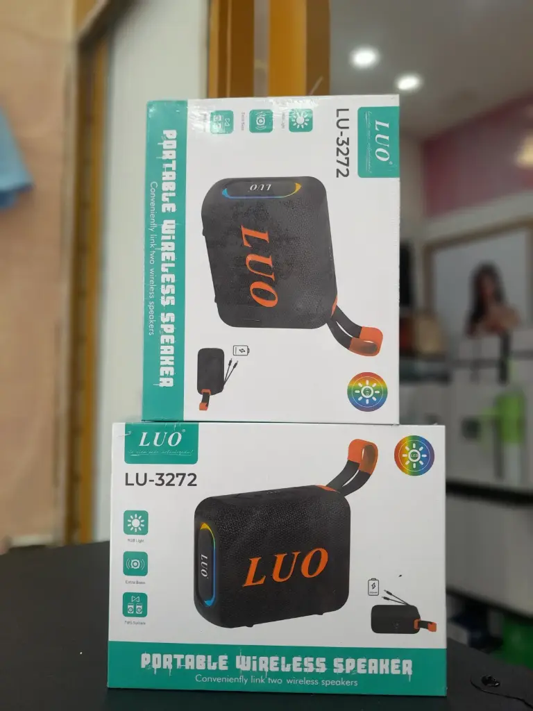 LU-3272 MINI SPEAKER C/ CARGADOR PORTATIL