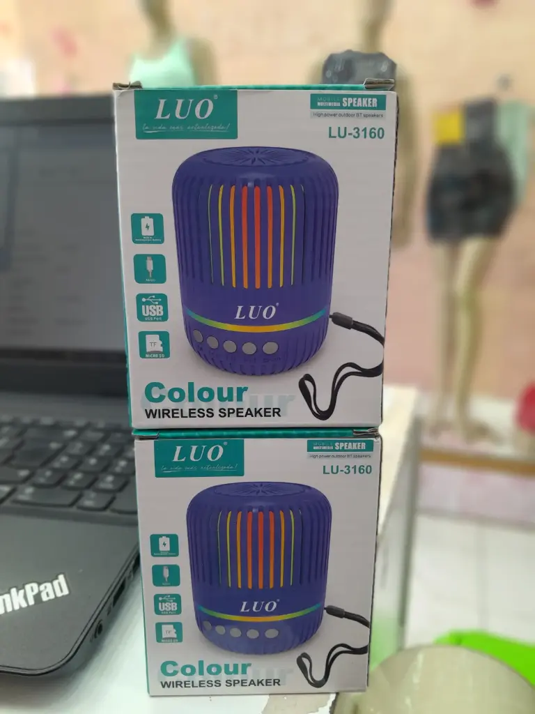 LU-3160 MINI SPEAKER COLORIDO