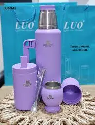 LU-4341 KIT TERMO 1.3L MATE 150ML Y PORTA YERBA