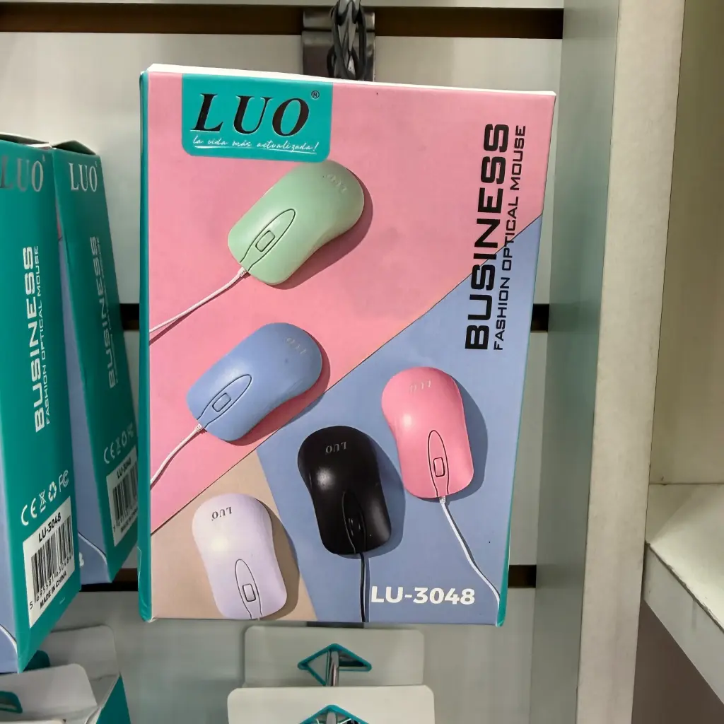 LU-3048 MOUSE COLORIDO USB 
