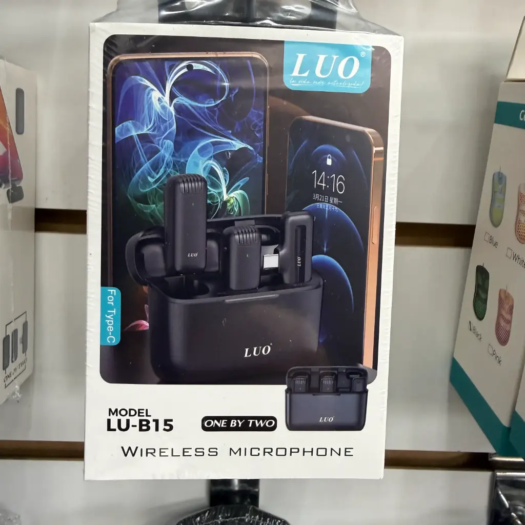 LU-B15 MICROFONO INALAMBRICODUAL P/CELL 